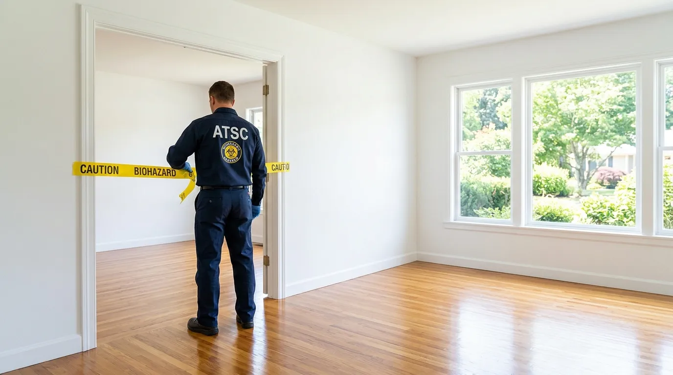 Certified biohazard cleanup crew performing Crime Scene Cleanup in Pacific Grove